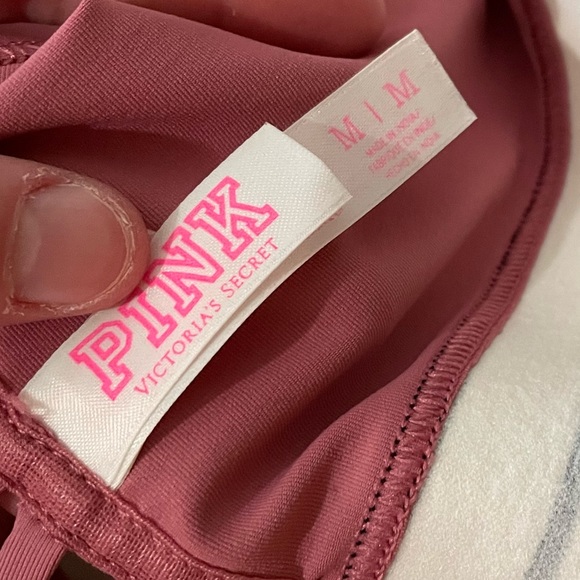 Victoria’s Secret Pink Sports Bra Size Medium Leggings Size Small Strappy - Picture 11 of 13